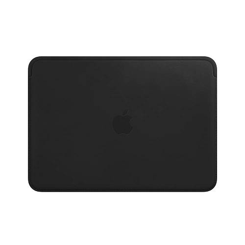 Чехол для ноутбука для MacBook 12 дюймов, кожа, черный