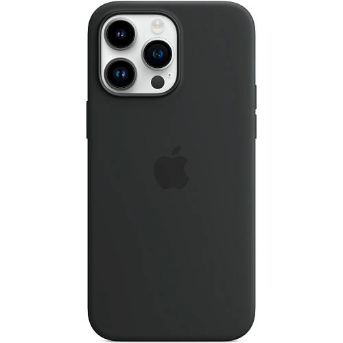 Чехол для смартфона iPhone 14 Pro Max Silicone Case with MagSafe, «темная ночь»