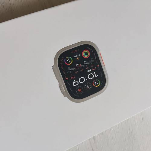 Умные часы Apple Watch Ultra 2 GPS + Cellular, 49 мм, корпус из титана, ремешок Alpine цвета индиго (уценка)