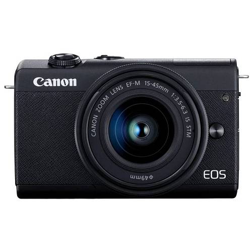 Фотоаппарат Canon EOS M200 Kit EF-M 15-45mm, черный