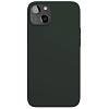 Фото — Чехол для смартфона vlp Silicone case with MagSafe для iPhone 13, темно-зеленый