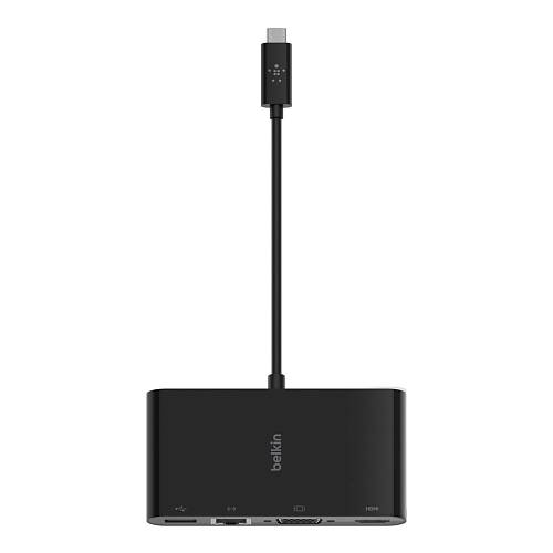 Адаптер Belkin USB-C Multimedia, черный