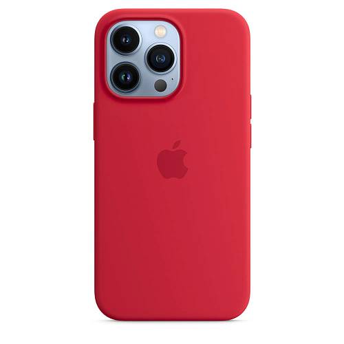Чехол для смартфона MagSafe для iPhone 13 Pro Max, силикон, (PRODUCT)RED