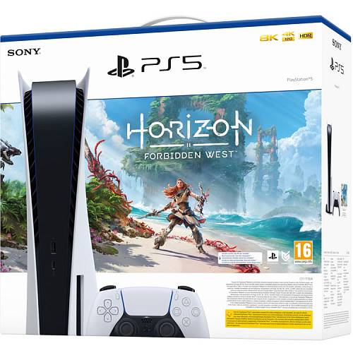 Игровая приставка Sony PlayStation 5 + Horizon II: Forbidden West (уценка)