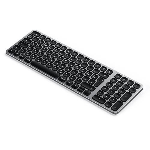 Клавиатура Satechi Compact Backlit Bluetooth Keyboard, «серый космос»