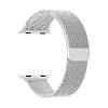 Фото — Ремешок для смарт-часов Apple Watch 38/40 mm LYAMBDA CAPELLA, нержавеющая сталь, серебристый