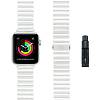 Фото — Ремешок для смарт-часов Apple Watch 42/44 mm LYAMBDA LIBERTAS, керамика, белый