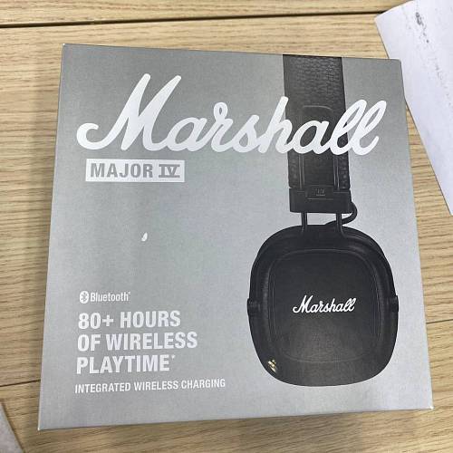 Беспроводные наушники Marshall Major IV, чёрные