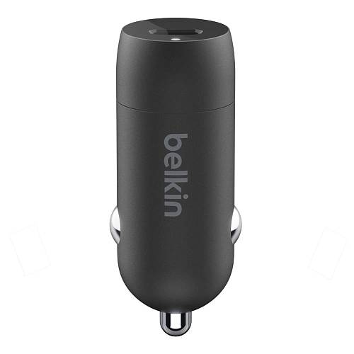 Автомобильное зарядное устройство Belkin 18Вт, USB-C, PD, черный
