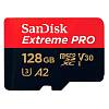 Фото — Карта памяти SanDisk Extreme Pro Micro SDXC + SD Adapter, 128 Гб