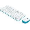 Фото — Комплект (клавиатура и мышь) Logitech Wireless Combo MK245, белый