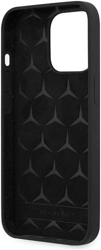 Чехол для смартфона Mercedes Liquid silicone для iPhone 13 Pro Max, черный