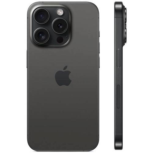 Apple iPhone 15 Pro, 256 Гб, «титановый черный»