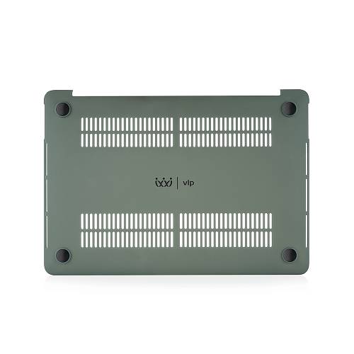 Чехол для ноутбука vlp Plastic Case для MacBook Pro 13" 2020, темно-зеленый