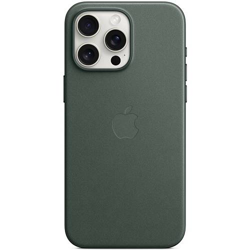 Чехол для смартфона iPhone 15 Pro Max FineWoven Case with MagSafe, Evergreen