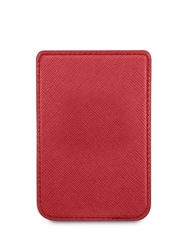 Чехол для смартфона Guess Wallet Cardslot MagSafe Saffiano Script logo Red
