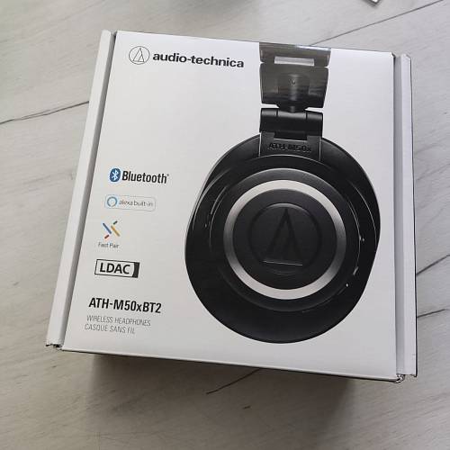 Наушники Audio-Technica ATH-M50xBT2, черный (уценка)