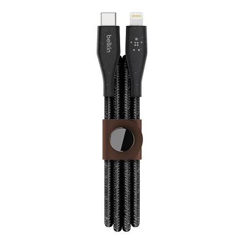Кабель Belkin DURATEK USB-C - Lightning, 1.2м, черный