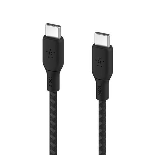 Кабель Belkin BoostCharge USB-C to USB-C Cable, 2M, черный