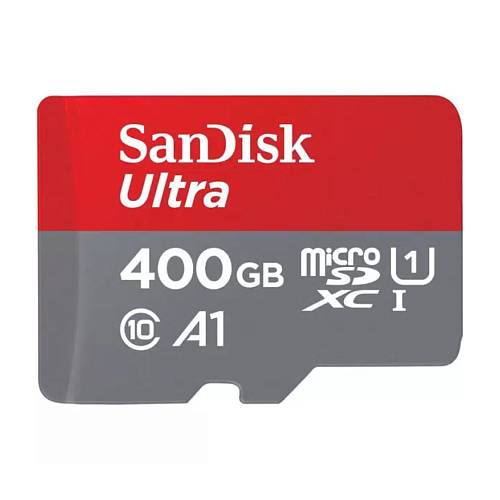 Карта памяти SanDisk Ultra Micro SDXC, A1, 400 Гб