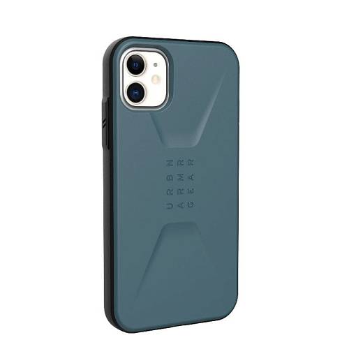 Чехол для смартфона UAG для iPhone 11 серия Civilian, защитный, сине-серый