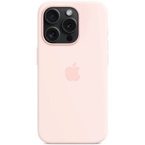 Чехол для смартфона Apple iPhone 15 Pro Silicone Case with MagSafe, Light Pink