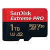 Фото — Карта памяти SanDisk Extreme Pro Micro SDXC + SD Adapter, 1 Тб