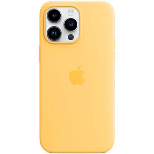 Чехол для смартфона iPhone 14 Pro Max Silicone Case with MagSafe, «солнечный свет»