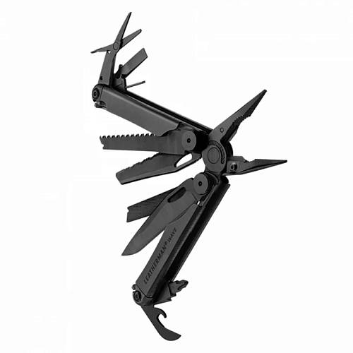 Мультитул Leatherman Wave+, черный (блистер)