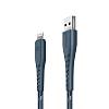 Фото — Кабель EnergEA NyloFlex USB - Lightning MFI 3А 1.5 м, синий