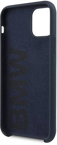 Чехол для смартфона BMW Signature Liquid Silicone для iPhone 11 Pro Max, синий