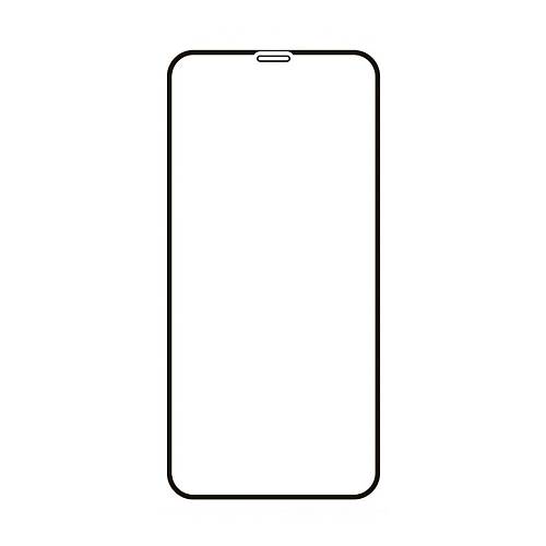 Защитное стекло для смартфона 2.5D "vlp" для iPhone 12 ProMax, олеофобное, с черной рамкой