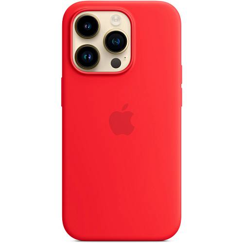 Чехол для смартфона iPhone 14 Pro Silicone Case with MagSafe, (PRODUCT)RED