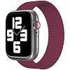 Фото — Ремешок для смарт-часов vlp для Apple Watch 38/40/41, S/M, 2шт, нейлоновый плетёный, «марсала»