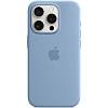 Фото — Чехол для смартфона iPhone 15 Pro Silicone Case with MagSafe, Winter Blue