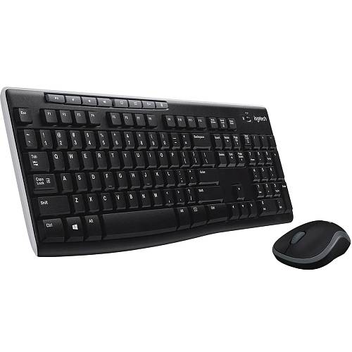 Комплект (клавиатура и мышь) Logitech Wireless Combo MK275, черный