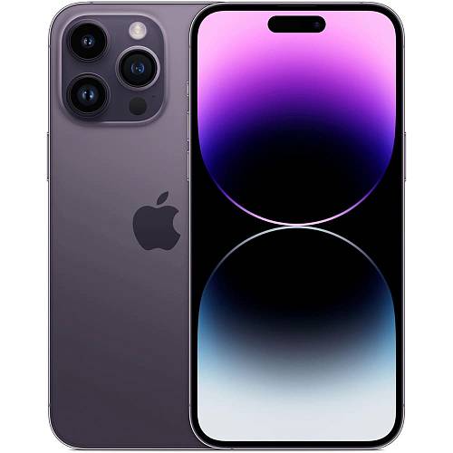 Apple iPhone 14 Pro Max eSIM, 128 ГБ, темно-фиолетовый