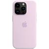 Фото — Чехол для смартфона iPhone 14 Pro Silicone Case with MagSafe, лиловый