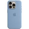 Фото — Чехол для смартфона iPhone 15 Pro Silicone Case with MagSafe, Winter Blue