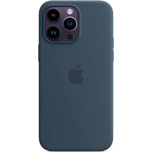 Чехол для смартфона Apple iPhone 14 Pro Max Silicone Case with MagSafe, синий