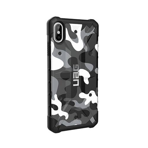 Чехол для смартфона iPhone XS Max серия Pathfinder, защитный, белый камуфляж