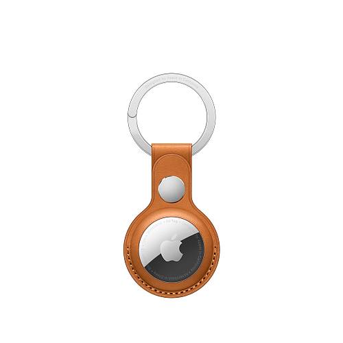 Брелок AirTag с кольцом для ключей, «золотистая охра»