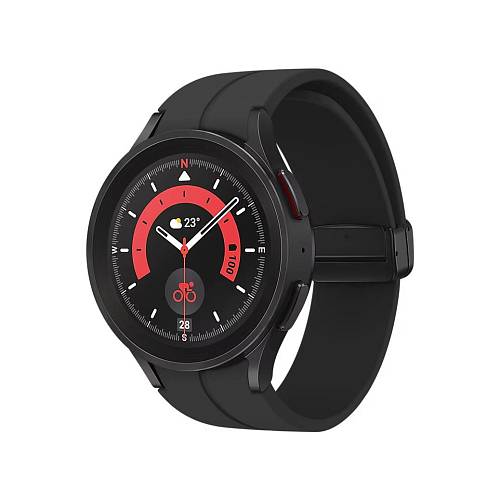 Умные часы Samsung Galaxy Watch 5 Pro, 45 мм, титановый черный