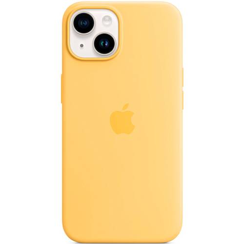 Чехол для смартфона iPhone 14 Silicone Case with MagSafe, «солнечный свет»