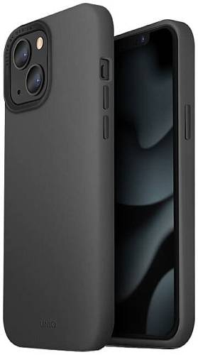 Чехол для смартфона Uniq LINO Magsafe для iPhone 13, серый