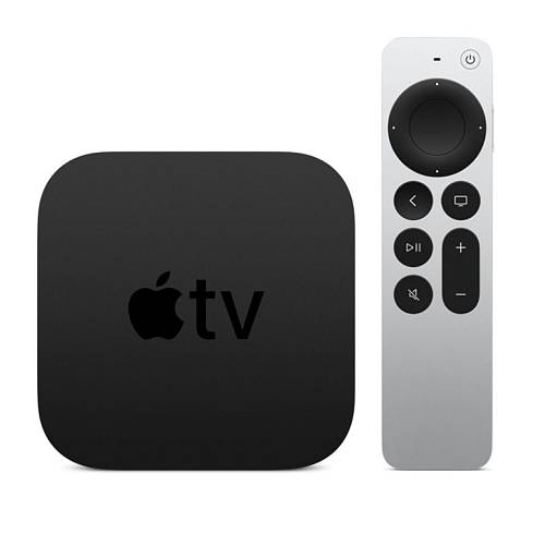 ТВ-приставка Apple TV 4K, 64 ГБ, черная (уценка)