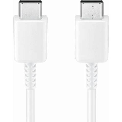 Зарядное устройство Samsung Cable USB-C на USB-C, 5А, 1м, белый