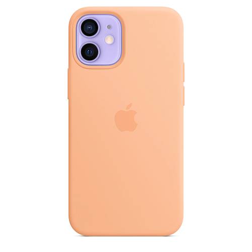 Чехол для смартфона Apple MagSafe для iPhone 12 mini, cиликон, светло-абрикосовый