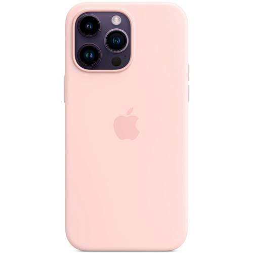 Чехол для смартфона iPhone 14 Pro Max Silicone Case with MagSafe, «розовый мел»