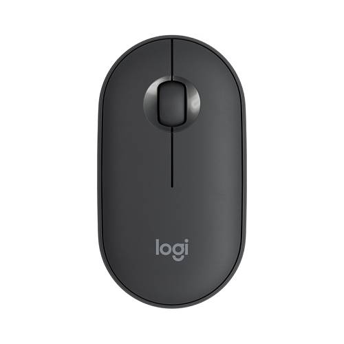Мышь Logitech Wireless 2 Pebble M350, графит